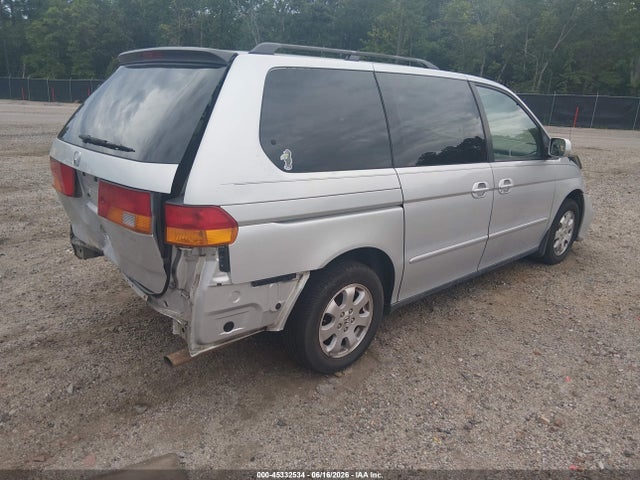 2004 Honda Odyssey Ex-l მანქანა იყიდება აუქციონზე, vin: 5FNRL18994B076489, აუქციონის ნომერი: 45332534