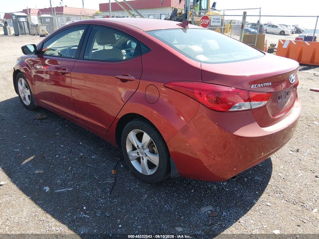 Продаж на аукціоні авто 2013 Hyundai Elantra Gls, vin: 5NPDH4AE1DH301039, номер лоту: 45332543