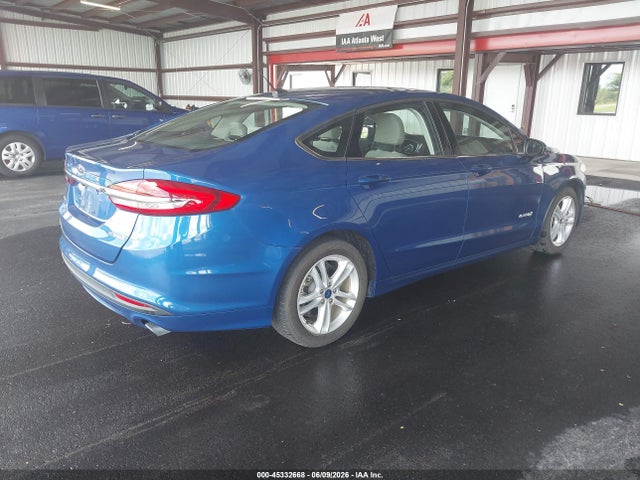 Продаж на аукціоні авто 2018 Ford Fusion Hybrid S, vin: 3FA6P0UU2JR281938, номер лоту: 45332668