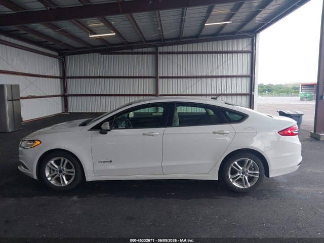 3FA6P0UUXJR271383 Ford Fusion Hybrid S