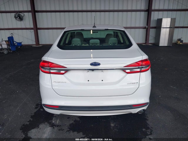 3FA6P0UUXJR271383 Ford Fusion Hybrid S
