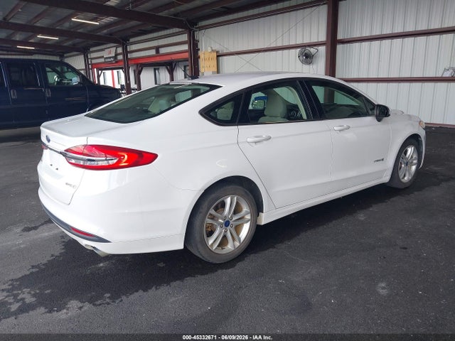 3FA6P0UUXJR271383 Ford Fusion Hybrid S
