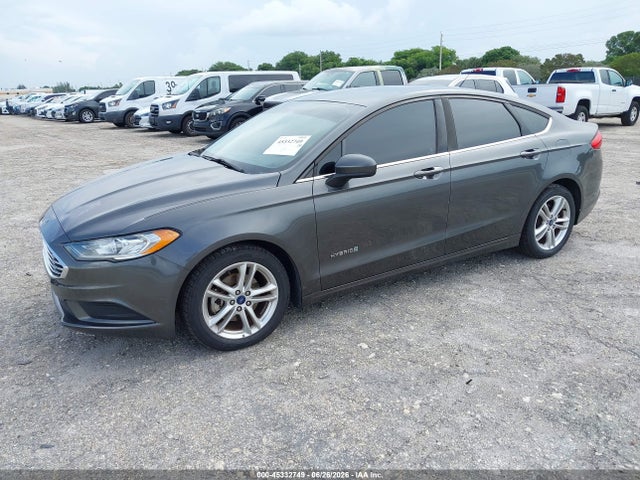 Ford Fusion Hybrid S 2018 3FA6P0UU8JR100258 Image 2