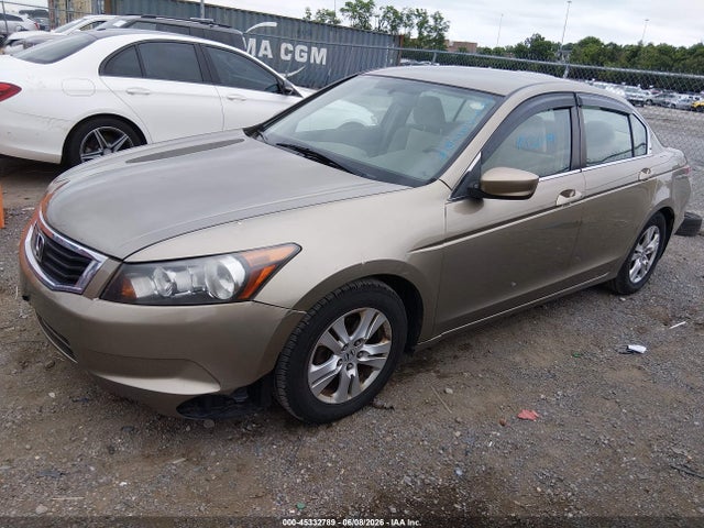 45332789 :رقم المزاد ، 1HGCP26448A039907 vin ، 2008 Honda Accord 2.4 Lx-p مزاد بيع