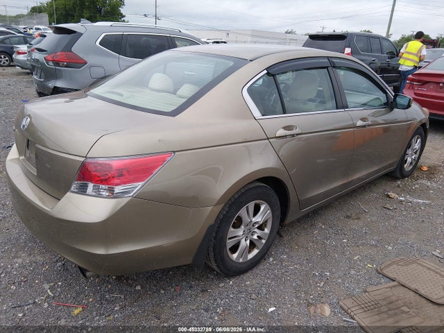 45332789 :رقم المزاد ، 1HGCP26448A039907 vin ، 2008 Honda Accord 2.4 Lx-p مزاد بيع