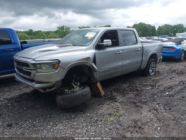 2021 Ram 1500 Laramie  4x4 5'7 Box მანქანა იყიდება აუქციონზე, vin: 1C6SRFJT2MN779945, აუქციონის ნომერი: 45332794