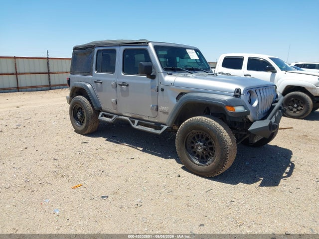 Aukcja sprzedaży 2018 Jeep Wrangler Unlimited Sport S 4x4, vin: 1C4HJXDG0JW137762, numer aukcji: 45332891