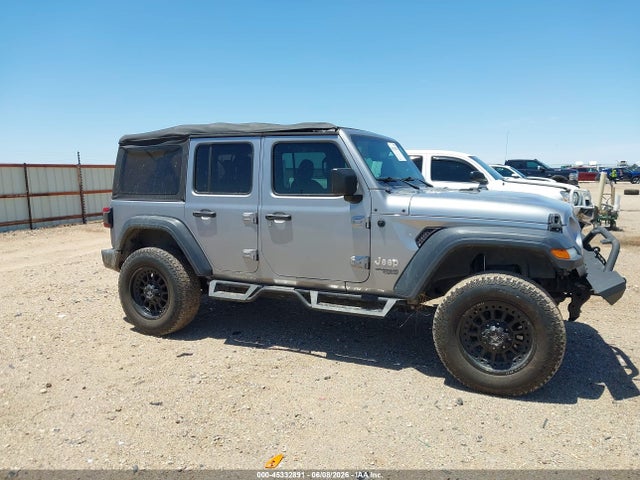 Продажа на аукционе авто 2018 Jeep Wrangler Unlimited Sport S 4x4, vin: 1C4HJXDG0JW137762, номер лота: 45332891