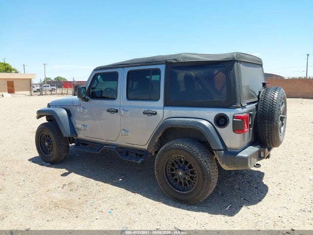 Продажа на аукционе авто 2018 Jeep Wrangler Unlimited Sport S 4x4, vin: 1C4HJXDG0JW137762, номер лота: 45332891