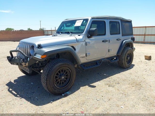 Продажа на аукционе авто 2018 Jeep Wrangler Unlimited Sport S 4x4, vin: 1C4HJXDG0JW137762, номер лота: 45332891
