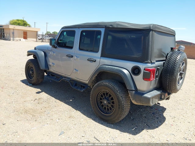 Продажа на аукционе авто 2018 Jeep Wrangler Unlimited Sport S 4x4, vin: 1C4HJXDG0JW137762, номер лота: 45332891