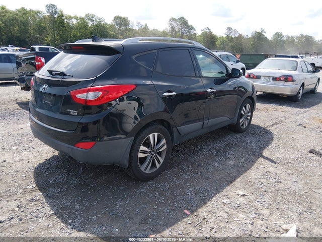 2015 Hyundai Tucson Limited მანქანა იყიდება აუქციონზე, vin: KM8JUCAG0FU030117, აუქციონის ნომერი: 45332901