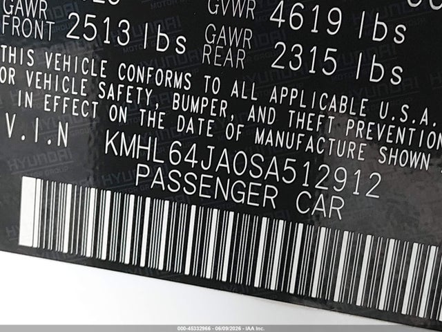 Hyundai SONATA SEL 2025 KMHL64JA0SA512912 Image 9