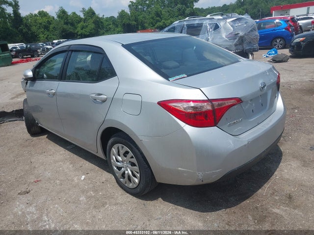 2017 Toyota Corolla Le მანქანა იყიდება აუქციონზე, vin: 2T1BURHE8HC942655, აუქციონის ნომერი: 45333102