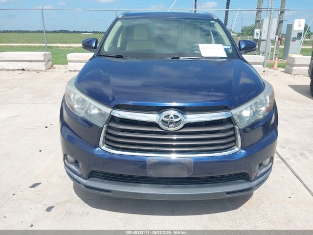 Toyota Highlander Limited V6 2015 5TDYKRFHXFS096546 Image 12