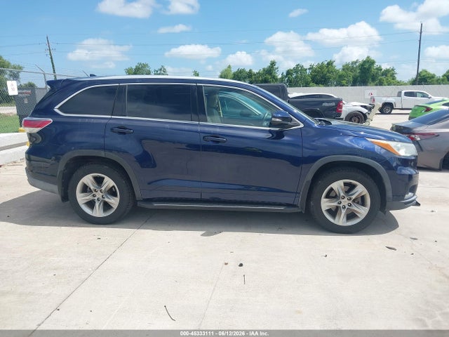 Toyota Highlander Limited V6 2015 5TDYKRFHXFS096546 Image 13