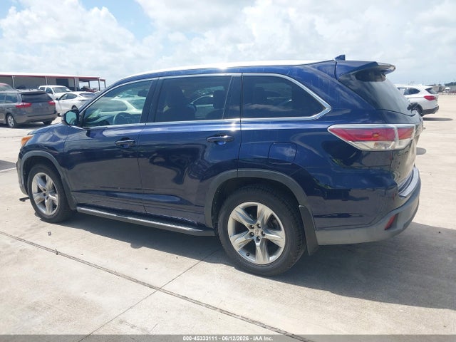 Toyota Highlander Limited V6 2015 5TDYKRFHXFS096546 Image 14