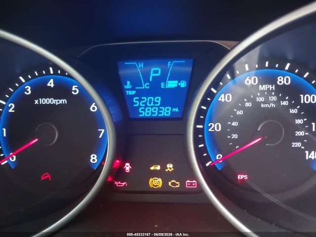 2013 Hyundai Tucson Limited მანქანა იყიდება აუქციონზე, vin: KM8JU3AC2DU773694, აუქციონის ნომერი: 45333167