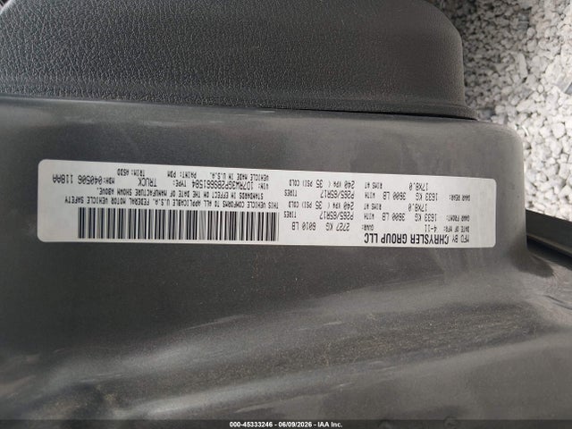 45333246 :رقم المزاد ، 1D7RW3GP2BS661584 vin ، 2011 Ram Dakota Bighorn/lonestar مزاد بيع