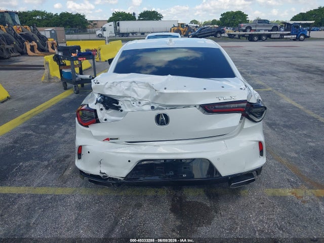 2022 Acura Tlx A-spec Package მანქანა იყიდება აუქციონზე, vin: 19UUB5F58NA002514, აუქციონის ნომერი: 45333288