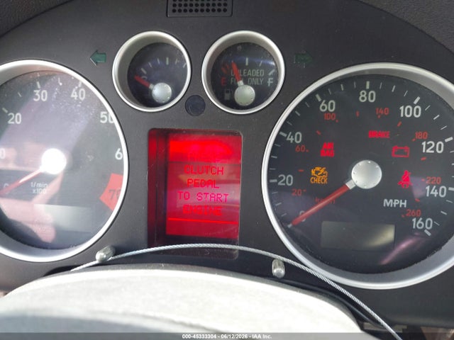 Aukcja sprzedaży 2002 Audi Tt 1.8l, vin: TRUUT28N121008518, numer aukcji: 45333304
