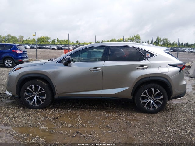 2015 Lexus Nx 200t F Sport მანქანა იყიდება აუქციონზე, vin: JTJBARBZ3F2028701, აუქციონის ნომერი: 45333319