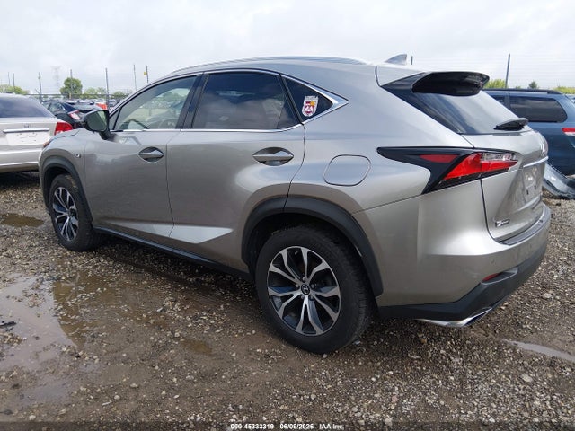 2015 Lexus Nx 200t F Sport მანქანა იყიდება აუქციონზე, vin: JTJBARBZ3F2028701, აუქციონის ნომერი: 45333319