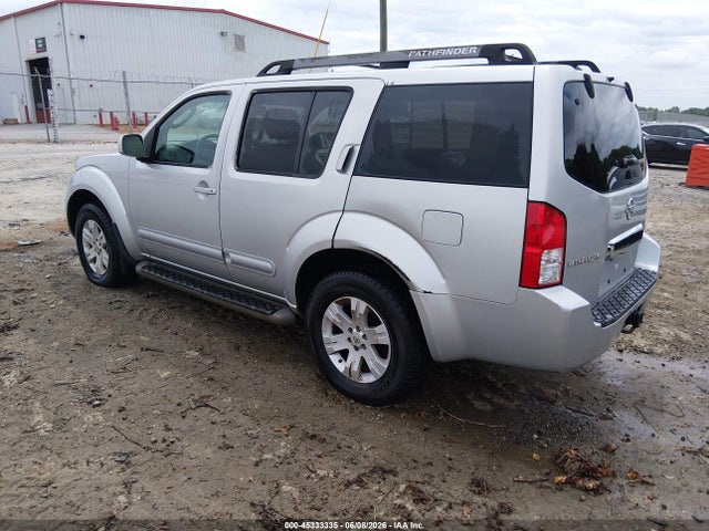 2005 Nissan Pathfinder Le მანქანა იყიდება აუქციონზე, vin: 5N1AR18W95C726448, აუქციონის ნომერი: 45333335