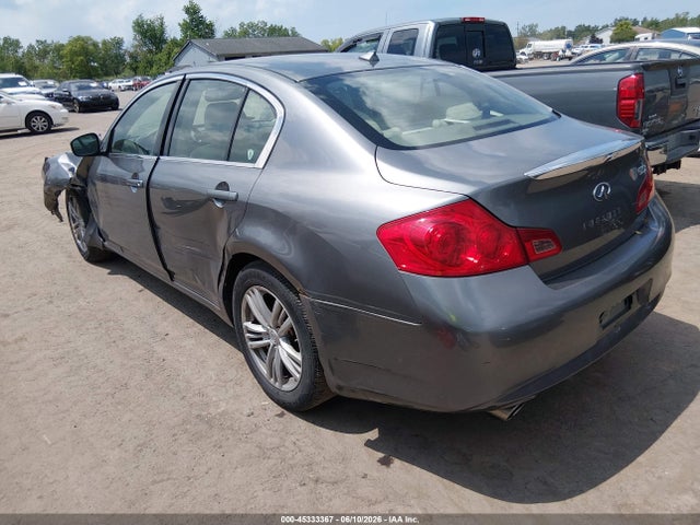 Продажа на аукционе авто 2011 Infiniti G25x, vin: JN1DV6ARXBM652786, номер лота: 45333367