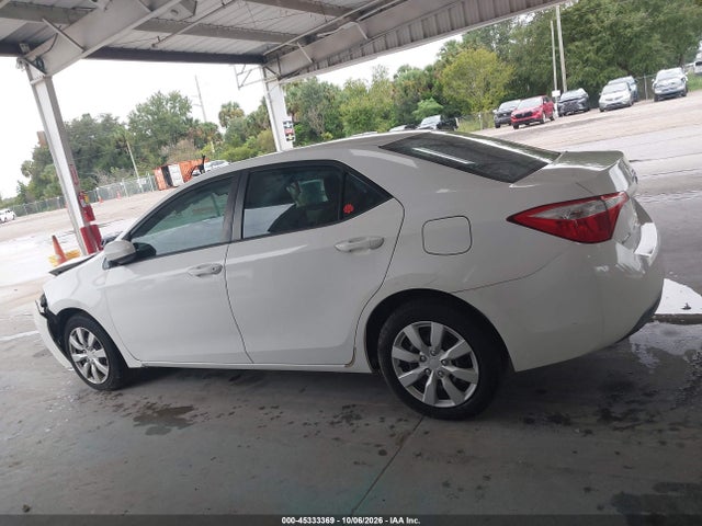 2015 Toyota Corolla Le მანქანა იყიდება აუქციონზე, vin: 2T1BURHE6FC276067, აუქციონის ნომერი: 45333369