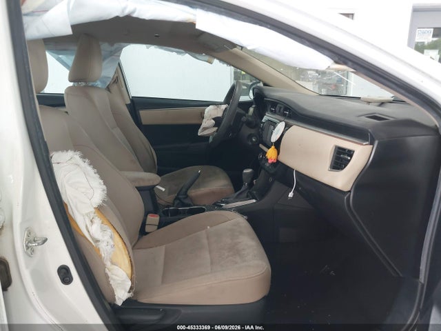 2015 Toyota Corolla Le მანქანა იყიდება აუქციონზე, vin: 2T1BURHE6FC276067, აუქციონის ნომერი: 45333369