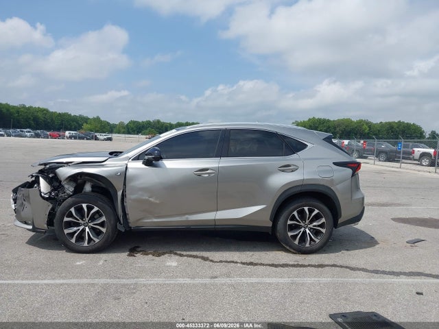2015 Lexus Nx 200t F Sport მანქანა იყიდება აუქციონზე, vin: JTJBARBZ5F2022625, აუქციონის ნომერი: 45333372
