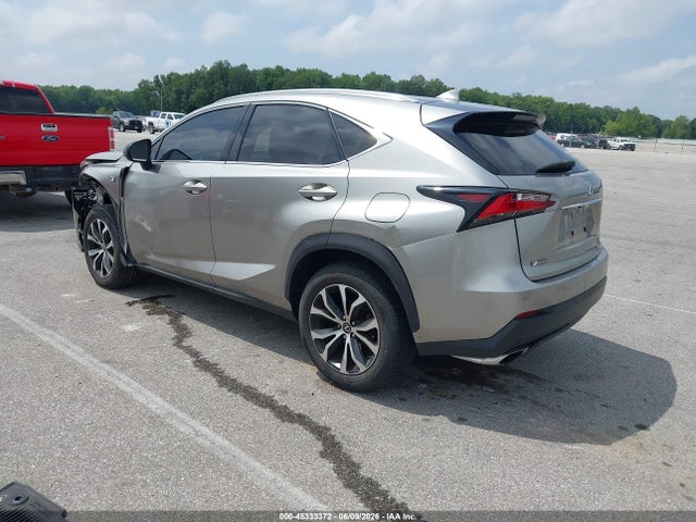 2015 Lexus Nx 200t F Sport მანქანა იყიდება აუქციონზე, vin: JTJBARBZ5F2022625, აუქციონის ნომერი: 45333372