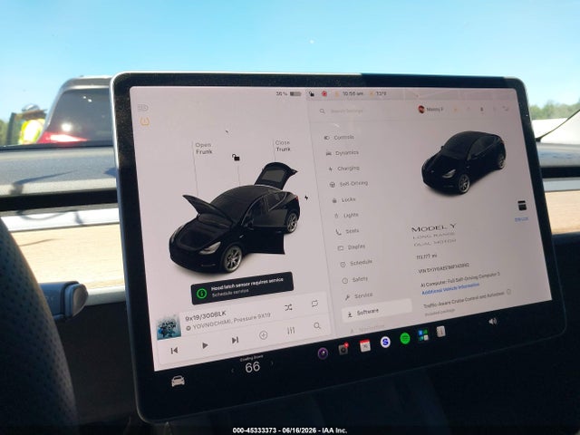 Auction sale of the 2021 Tesla Model Y Long Range Dual Motor All-wheel Drive, vin: 5YJYGAEE1MF143992, lot number: 45333373