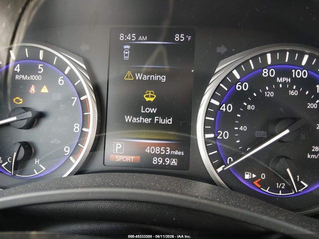 Aukcja sprzedaży 2019 Infiniti Q60 3.0t Luxe, vin: JN1EV7EL7KM291484, numer aukcji: 45333388