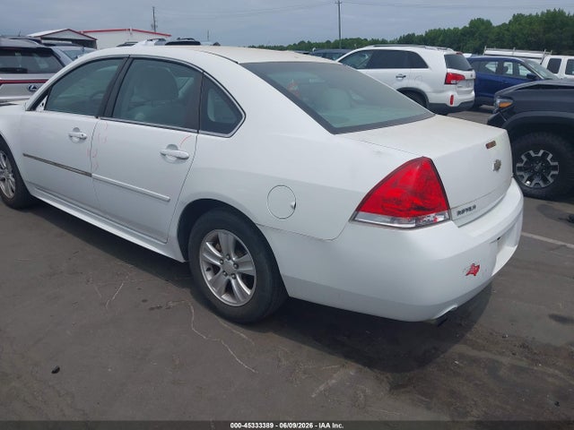 45333389 :رقم المزاد ، 2G1WA5E34G1100133 vin ، 2016 Chevrolet Impala Limited Ls مزاد بيع