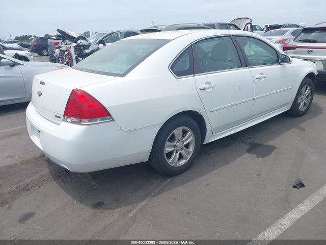 45333389 :رقم المزاد ، 2G1WA5E34G1100133 vin ، 2016 Chevrolet Impala Limited Ls مزاد بيع