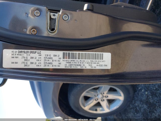 45333395 :رقم المزاد ، 1C6RR7KT5ES362860 vin ، 2014 Ram 1500 Express مزاد بيع