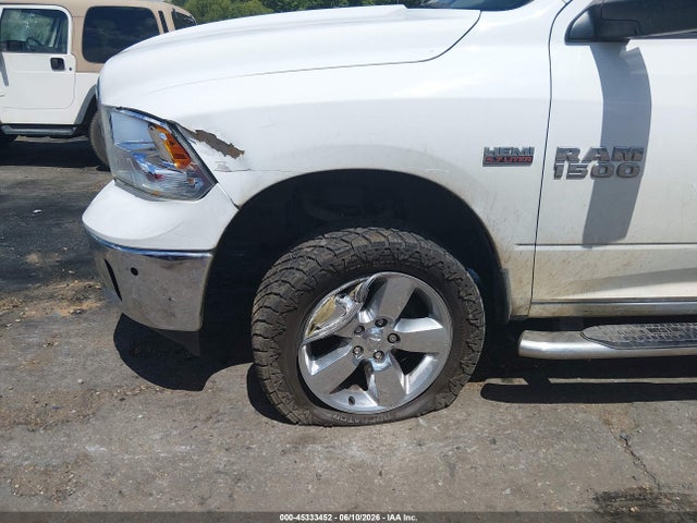 45333452 :رقم المزاد ، 1C6RR7LT3GS308037 vin ، 2016 Ram 1500 Lone Star مزاد بيع