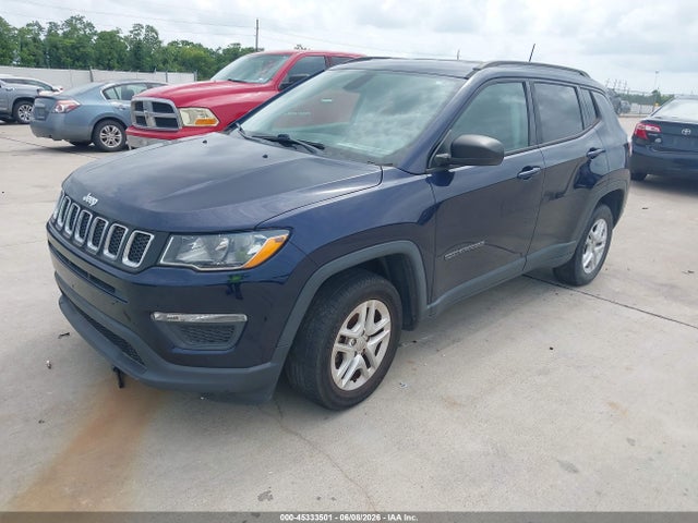 45333501 :رقم المزاد ، 3C4NJCAB5JT240525 vin ، 2018 Jeep Compass Sport Fwd مزاد بيع