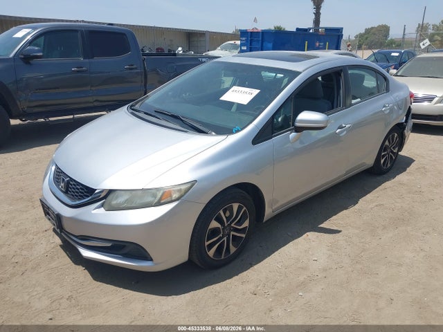 45333538 :رقم المزاد ، 19XFB2F8XEE222427 vin ، 2014 Honda Civic Ex مزاد بيع