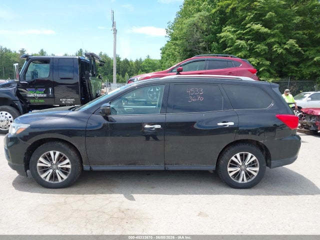2017 Nissan Pathfinder Sv მანქანა იყიდება აუქციონზე, vin: 5N1DR2MM8HC663449, აუქციონის ნომერი: 45333670