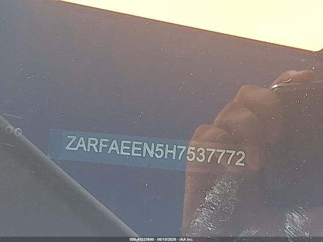 ZARFAEEN5H7537772 Alfa Romeo Giulia Ti Awd