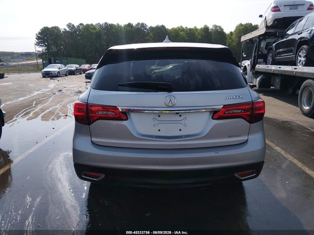 45333756 :رقم المزاد ، 5FRYD4H64FB017321 vin ، 2015 Acura Mdx Technology Pkg W/entertainment Pkg مزاد بيع