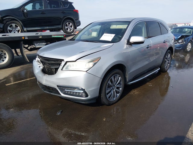 45333756 :رقم المزاد ، 5FRYD4H64FB017321 vin ، 2015 Acura Mdx Technology Pkg W/entertainment Pkg مزاد بيع