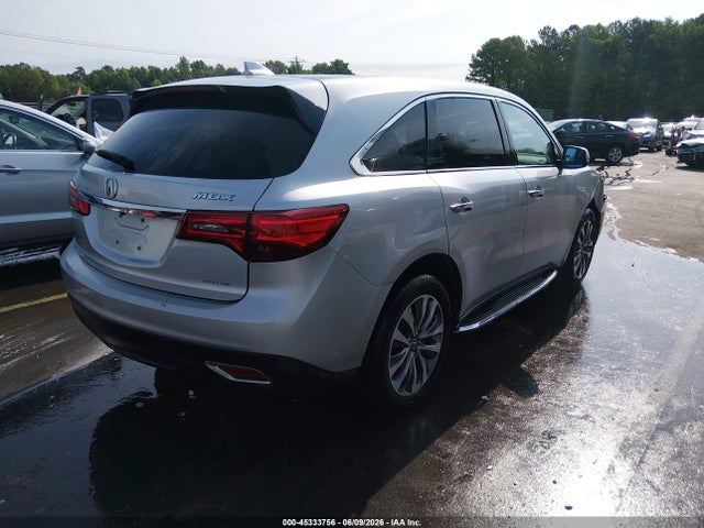 45333756 :رقم المزاد ، 5FRYD4H64FB017321 vin ، 2015 Acura Mdx Technology Pkg W/entertainment Pkg مزاد بيع