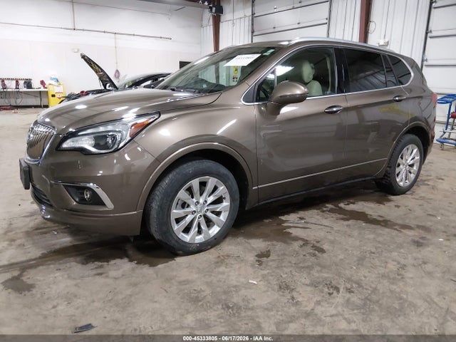 2017 Buick Envision Essence მანქანა იყიდება აუქციონზე, vin: LRBFXBSAXHD003000, აუქციონის ნომერი: 45333805