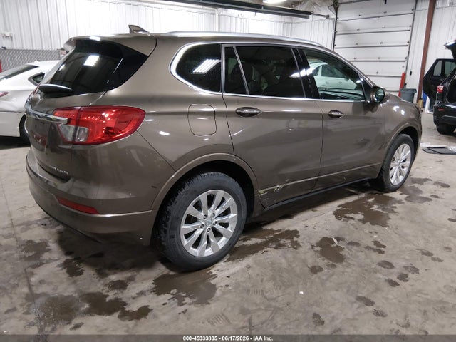 2017 Buick Envision Essence მანქანა იყიდება აუქციონზე, vin: LRBFXBSAXHD003000, აუქციონის ნომერი: 45333805