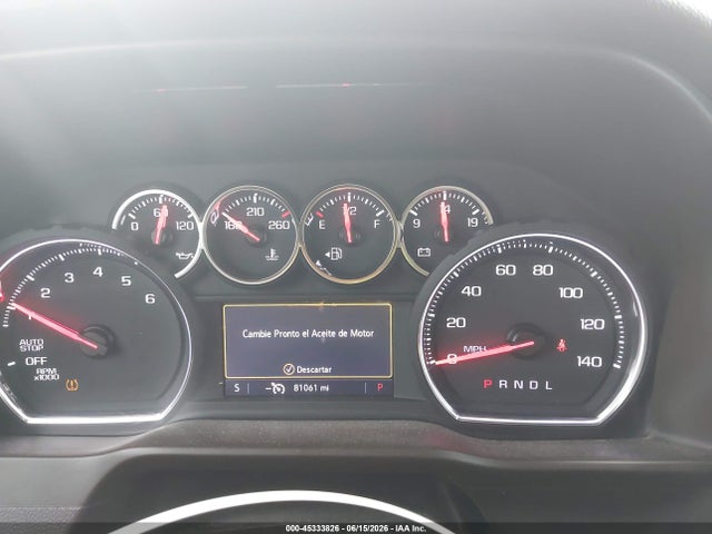 2019 Chevrolet Silverado 1500 Lt მანქანა იყიდება აუქციონზე, vin: 3GCPWCED9KG119061, აუქციონის ნომერი: 45333826