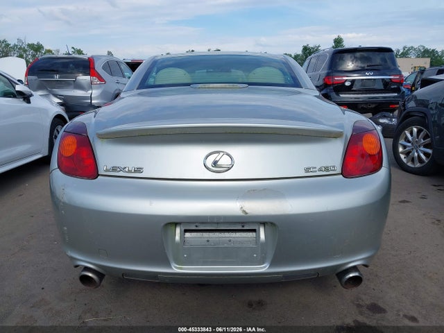 Продажа на аукционе авто 2002 Lexus Sc 430, vin: JTHFN48Y620014516, номер лота: 45333843